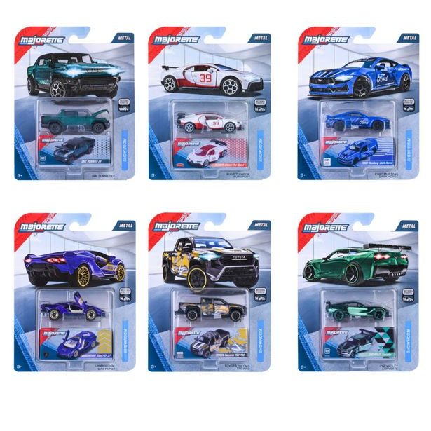 Autíčko Deluxe Cars, 6 druhů