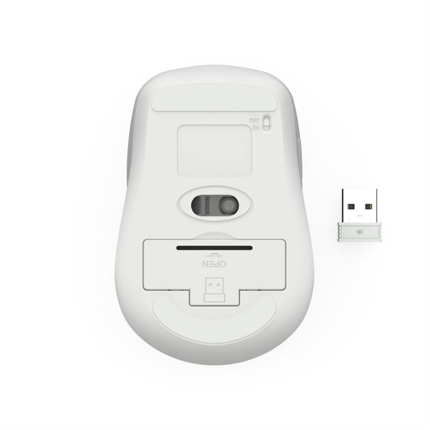 Hama bezdrátová Multi Device myš WM-450, tichá, bílá