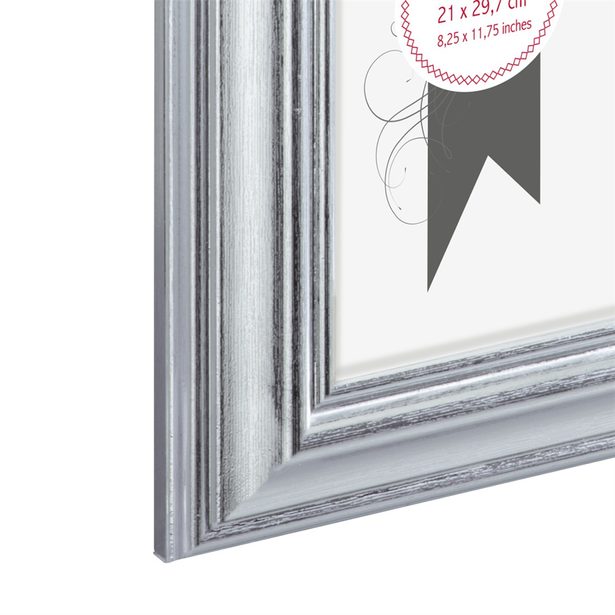 Hama rámeček plastový LOBBY, stříbrná, 21x29,7 cm