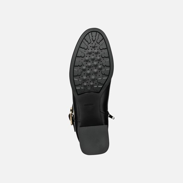 Černá dámská kotníková obuv Geox Walk Pleasure 55