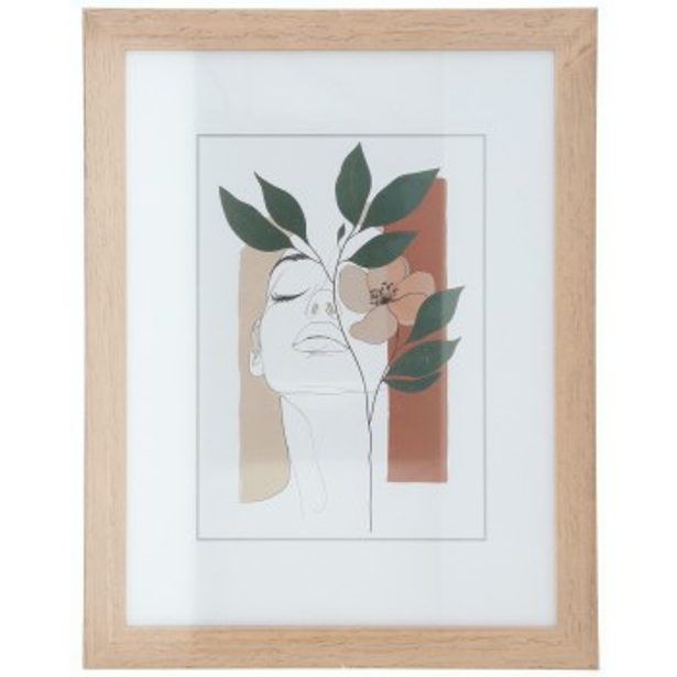 Hama rámeček dřevěný ALBERO, taupe, 30x40 cm