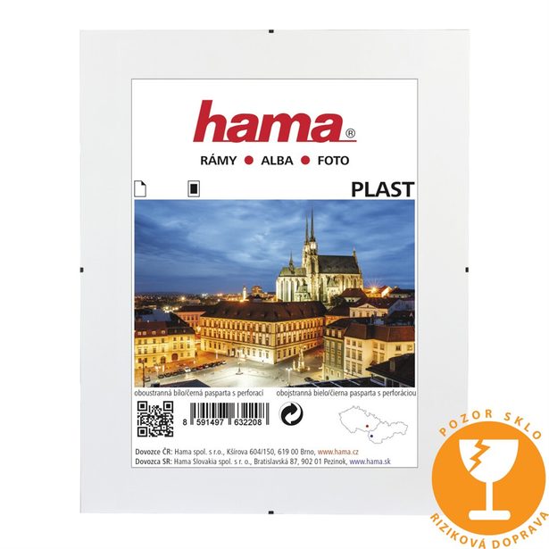 Hama clip-Fix, průhledný plast, 62x93 cm