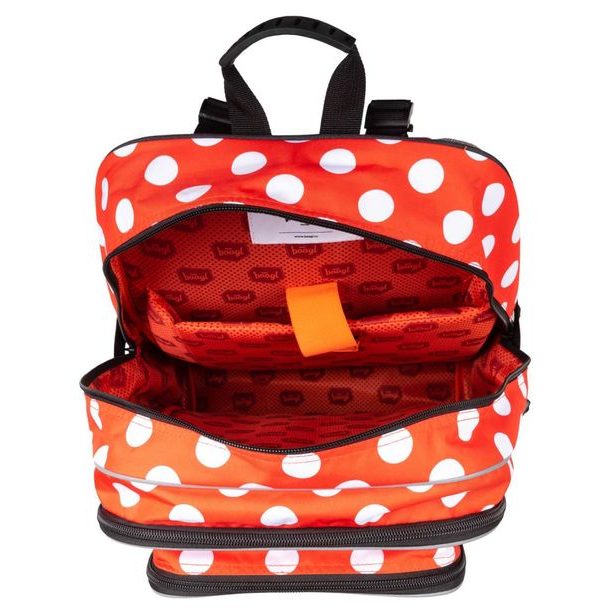 BAAGL Školní batoh Cubic Puntíky Baagl