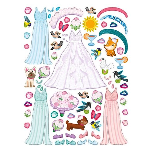 Šaty pro NATÁLKU ─ Kniha samolepek