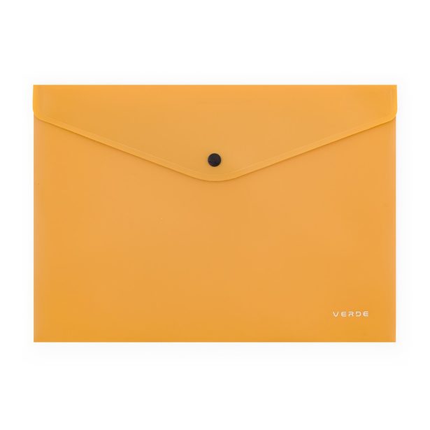 Psaníčko s drukem A4 VERDE hořčice