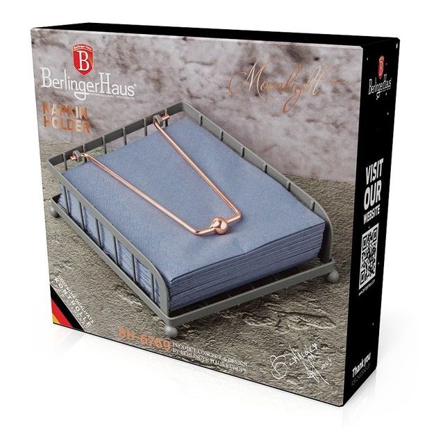 BERLINGERHAUS Držák na ubrousky Moonlight Edition BH-6769