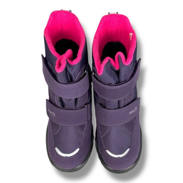 Zimní boty Superfit 1-006081-8500 HUSKY Lila/Pink