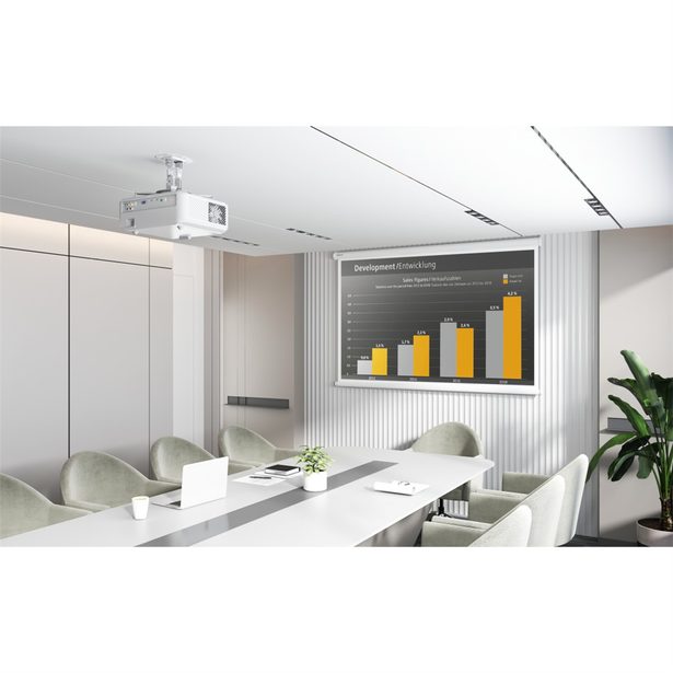 Hama stropní držák projektoru, kloubový, bílý