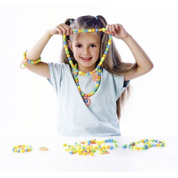 A&F Neonové nacvakávací korálky, DP12