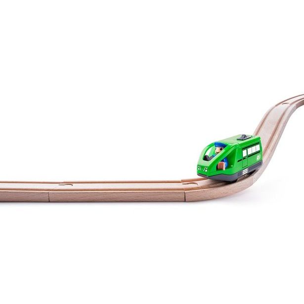 Moderní elektrická mašinka - zelená