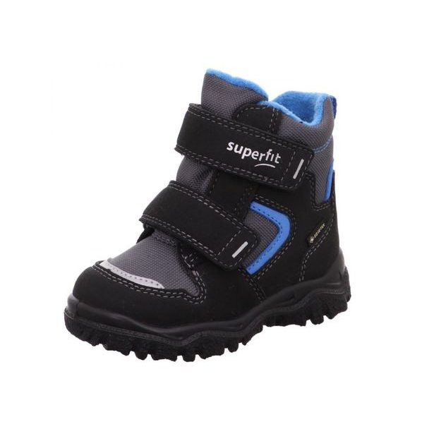 Zimní boty Superfit 1-000047-0000 HUSKY SCHWARZ/BLAU