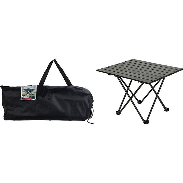 PROGARDEN Kempingový kovový skládací stůl 56 x 40 x 46cm KO-X51000010