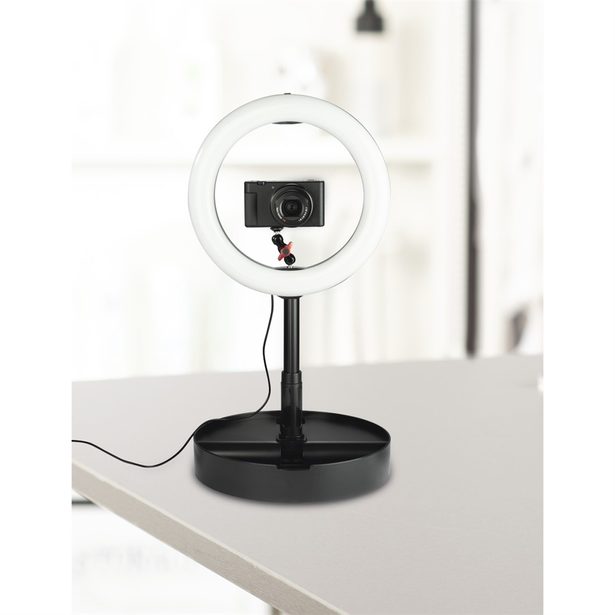 Hama Twin Ball 72, rameno s 2 kulovými klouby pro kruhová LED světla, 2x 1,4", 7,2 cm