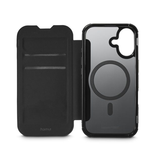 Hama Extreme Protect, pouzdro pro Apple iPhone 17, magnetické, licence D3O®, černé