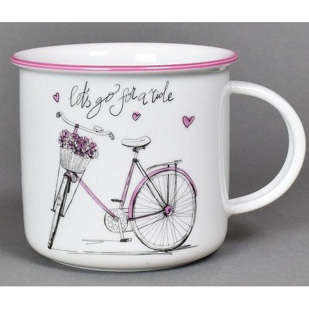 hrnek 100ml TINA - DÁMSKÉ KOLO, čes.porcelán