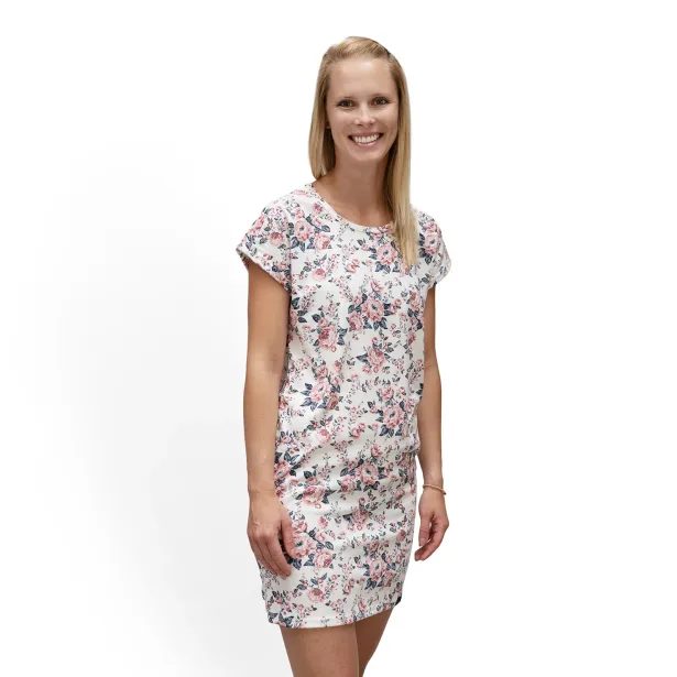 ESITO Dámská noční košile Kouzelná růže - slonová kost