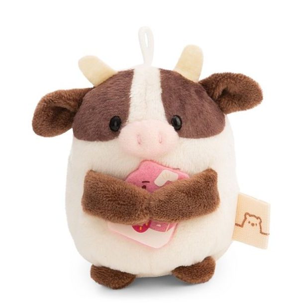 NICI NICI plyš MyMochi Kravička Moona 8 cm v kostýmu milkshake a zmrzlinou,set dárkové bal.
