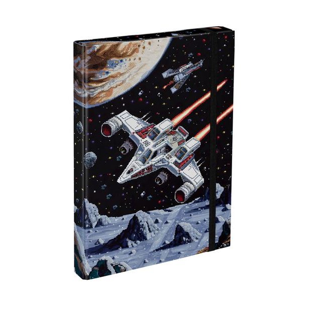 BAAGL Desky na školní sešity A4 Pixel Space