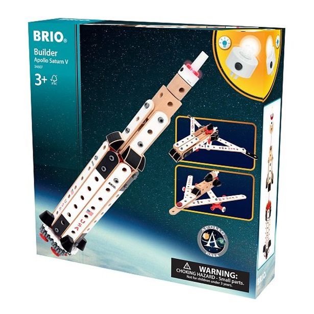 BRIO Stavebnice BRIO BUILDER NASA Apollo Saturn V