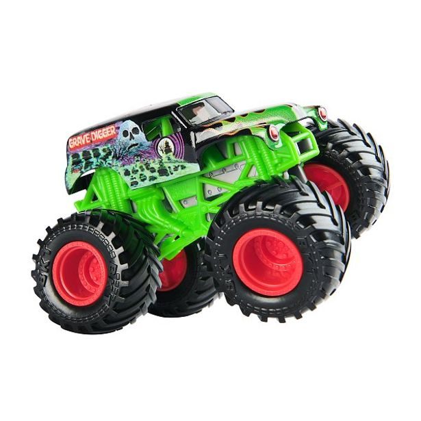 SpinMaster MONSTER JAM - sběratelský kovový model auta Monster Truck, set 2 modelů, assort, 1:64
