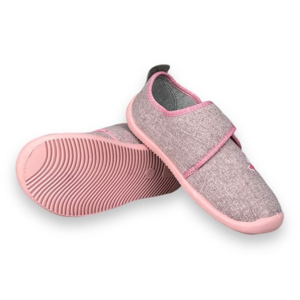 Dívčí BAREFOOT domácí obuv Befado Softer - Kočka