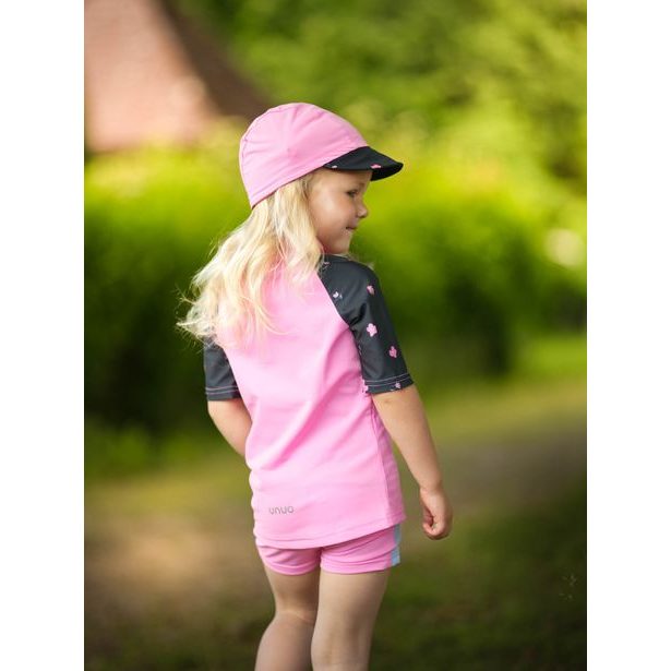 Unuo, Dětské plavky s UV ochranou 50+, Růžová
