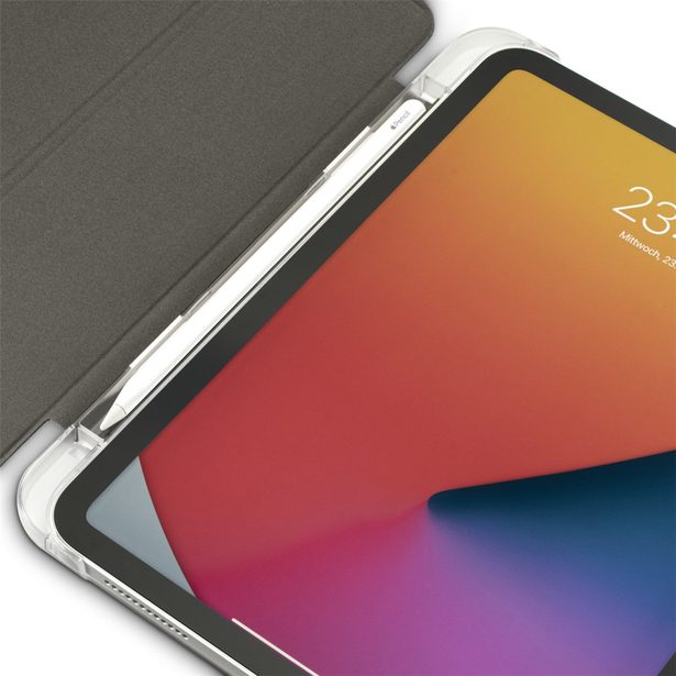 Hama Fold Clear, pouzdro pro Apple iPad 11" (2025)/ 10,9" (2022), s přihrádkou na pero, černé
