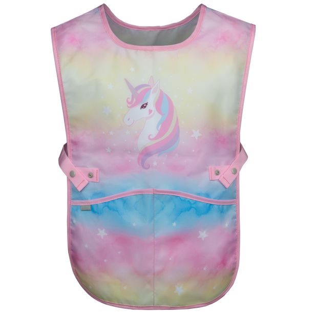 BAAGL SET 5 Airy Rainbow Unicorn: batoh, penál, sáček, zástěra, peněženka
