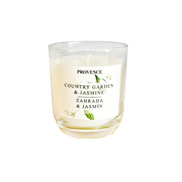 Provence SVÍČKA VE SKLE ZAHRADA A JASMÍN 7.5X8.5CM 158G_hamashop