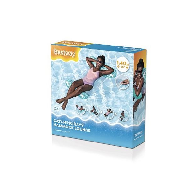 Bestway Nafukovací lehátko se síťkou Hammock, 140x87 cm
