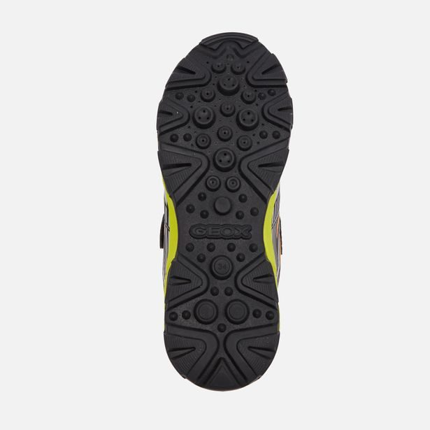 Žluté chlapecké tenisky Geox Magnetar B ABX