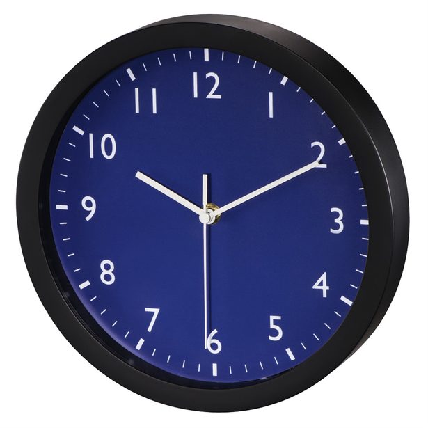 Hama Pure, nástěnné hodiny, 25 cm, tichý chod, tmavě modré