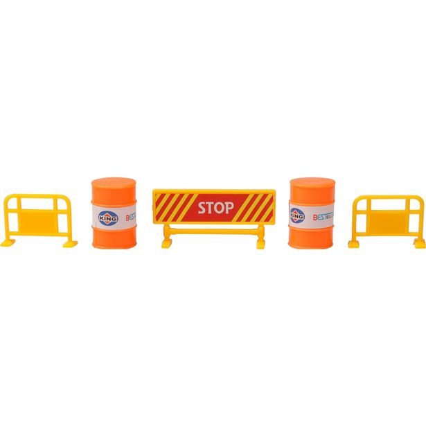 EXCELLENT HOUSEWARE Truck hrací kufřík sada autíček a dopravního značení 17 ks KO-S34497550