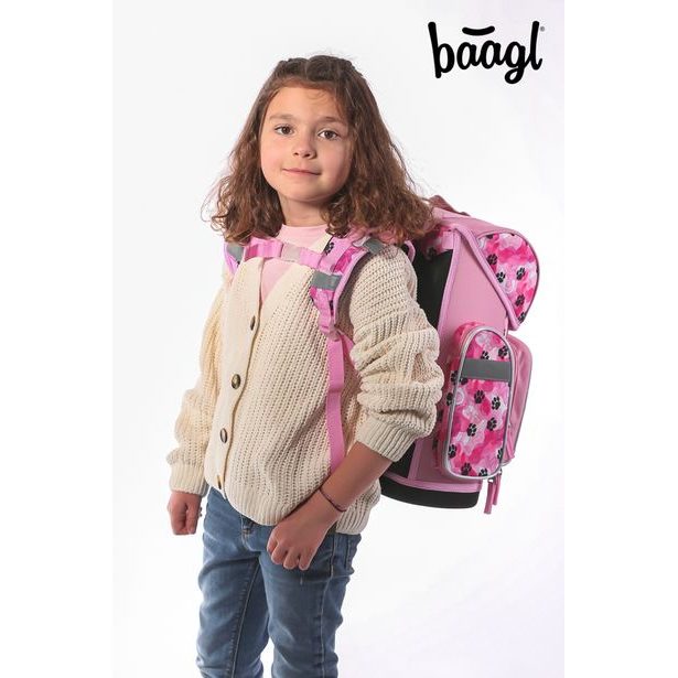 BAAGL SET 3 Ergo Tlapky: aktovka, penál, sáček