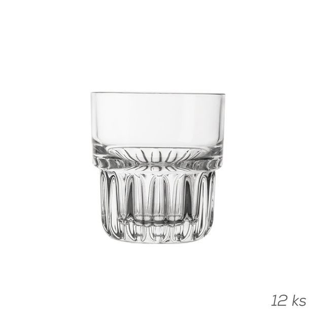 Sklenice stohovatelná Uni 0,2 l 12 ks