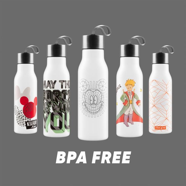 Plastová láhev Mickey, 600 ml Baagl