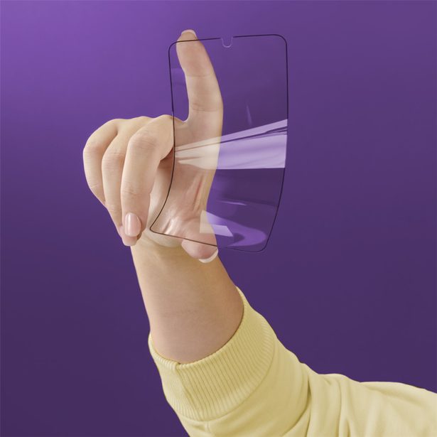 Hama Super Hybrid, ochranné sklo na displej pro Samsung Galaxy A56 5G, licence D3O®