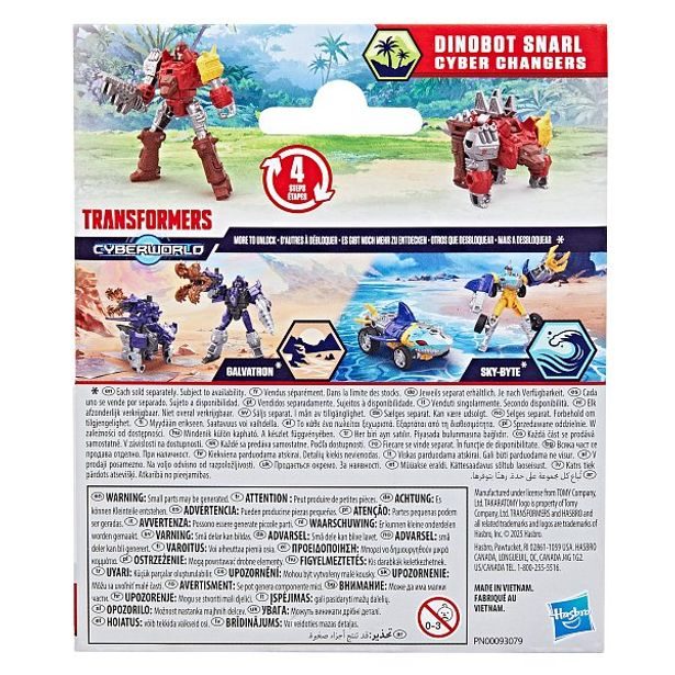 HASBRO - Transformers HASBRO - Transformers Cyberworld, DINOBOT SNARL