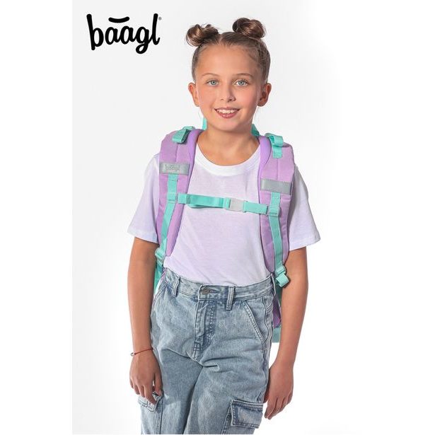 BAAGL Školní batoh Cubic Sweet