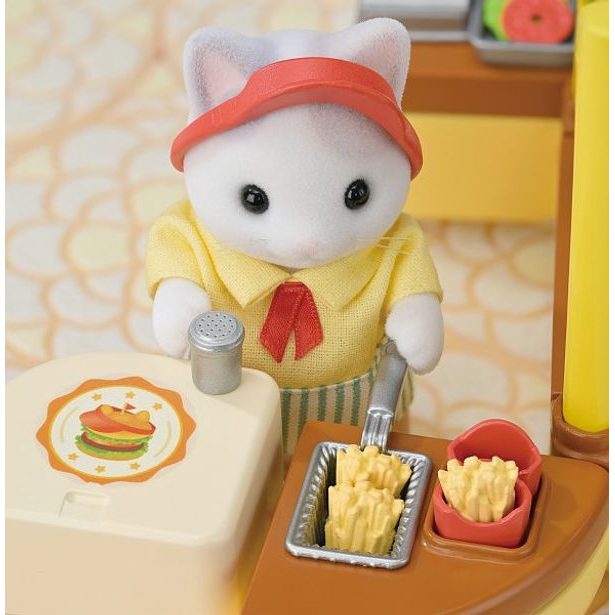 Sylvanian family Pojízdný stánek s hamburgery