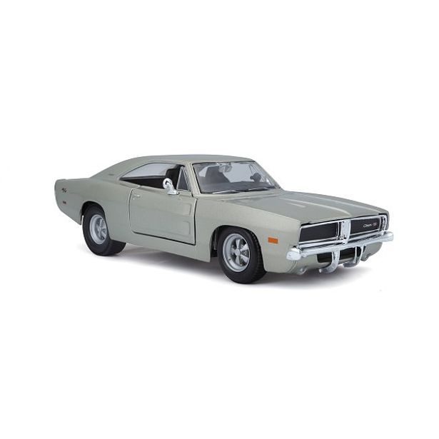 Maisto Maisto - 1969 Dodge Charger R/T, stříbrná, 1:25