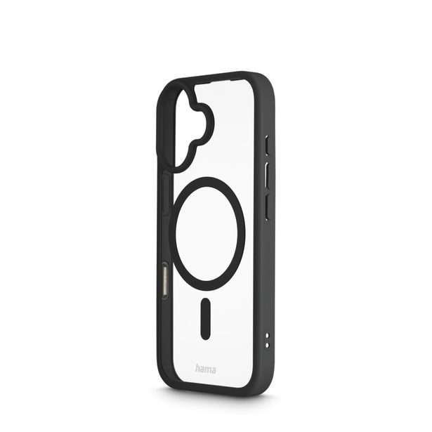 Hama Frame Protect, kryt pro Apple iPhone 17, magnetický, průhledný/černý