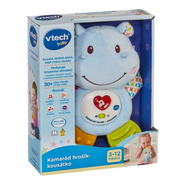Vtech Kamarád hrošík - kousátko CZ