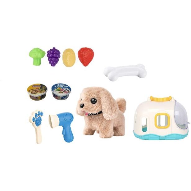 STEPPOS Můj interaktivní mazlíček s domečkem - Štěňátko