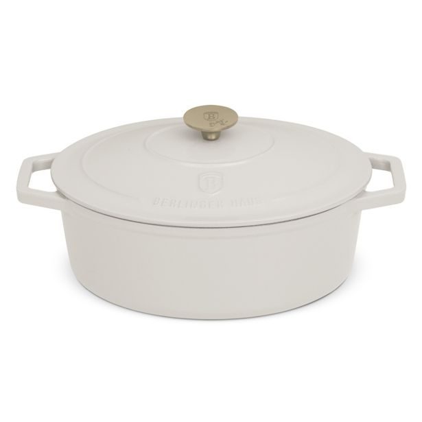 BERLINGERHAUS Pekáč litinový s poklicí 30 cm Sahara Collection BH-6540