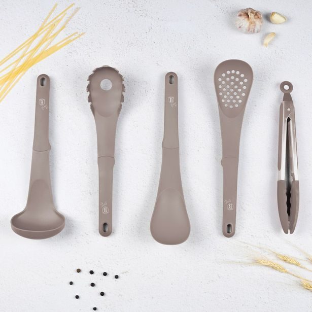 BERLINGERHAUS Kuchyňské náčiní sada 5 ks Taupe Collection BH-6335