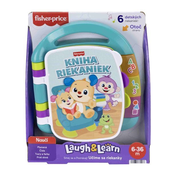 Fisher Price UČÍME SE ŘÍKANKY SK