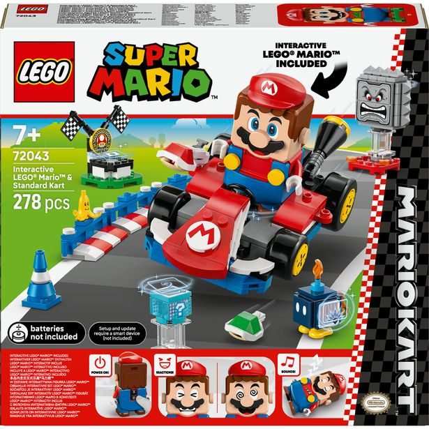 Mario Kart™ – Interaktivní LEGO® Mario™ a Standard Kart