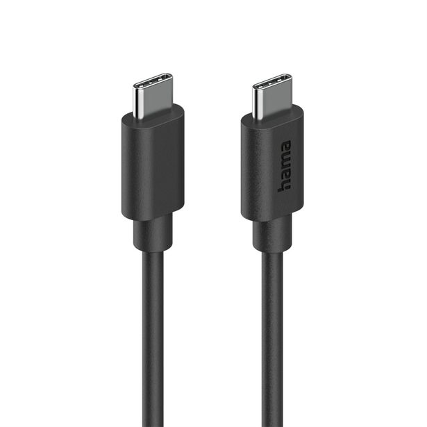 Hama USB-C 2.0 kabel, 1,5 m, 100 W, Ecosential