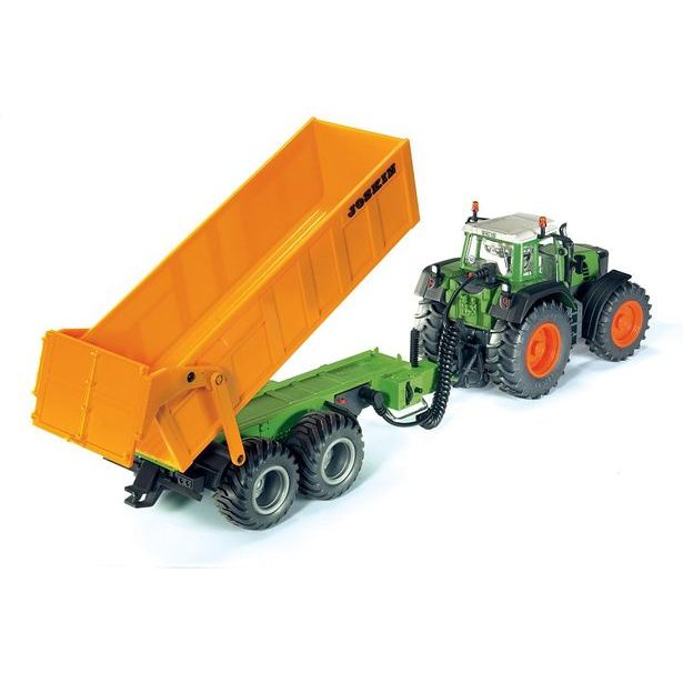 SIKU Control - Príves s tandemovou nápravou, s batériou pre RC aj infračerv. príjem 1:32